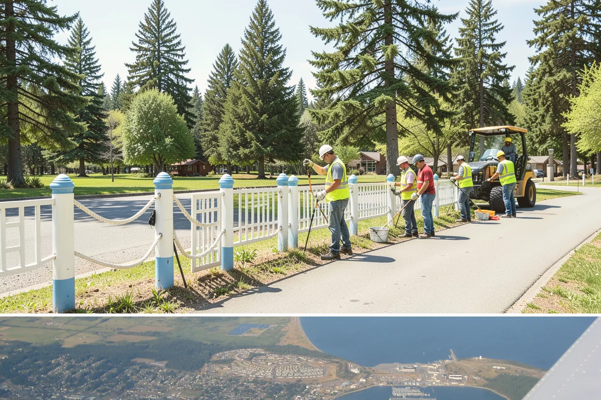 Meter Box Maintenance in Oak Harbor, Island County, WA - Meter box maintenance runs year-round, with grade and paving-related resets favored in drier conditions.