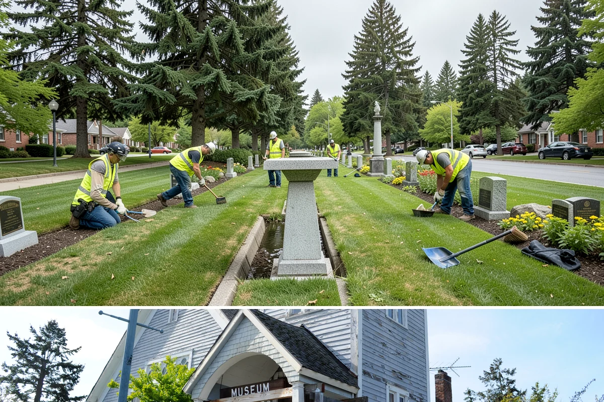 Meter Box Maintenance in Steilacoom, Pierce County, WA - Meter box maintenance runs year-round, with grade and paving-related resets favored in drier conditions.