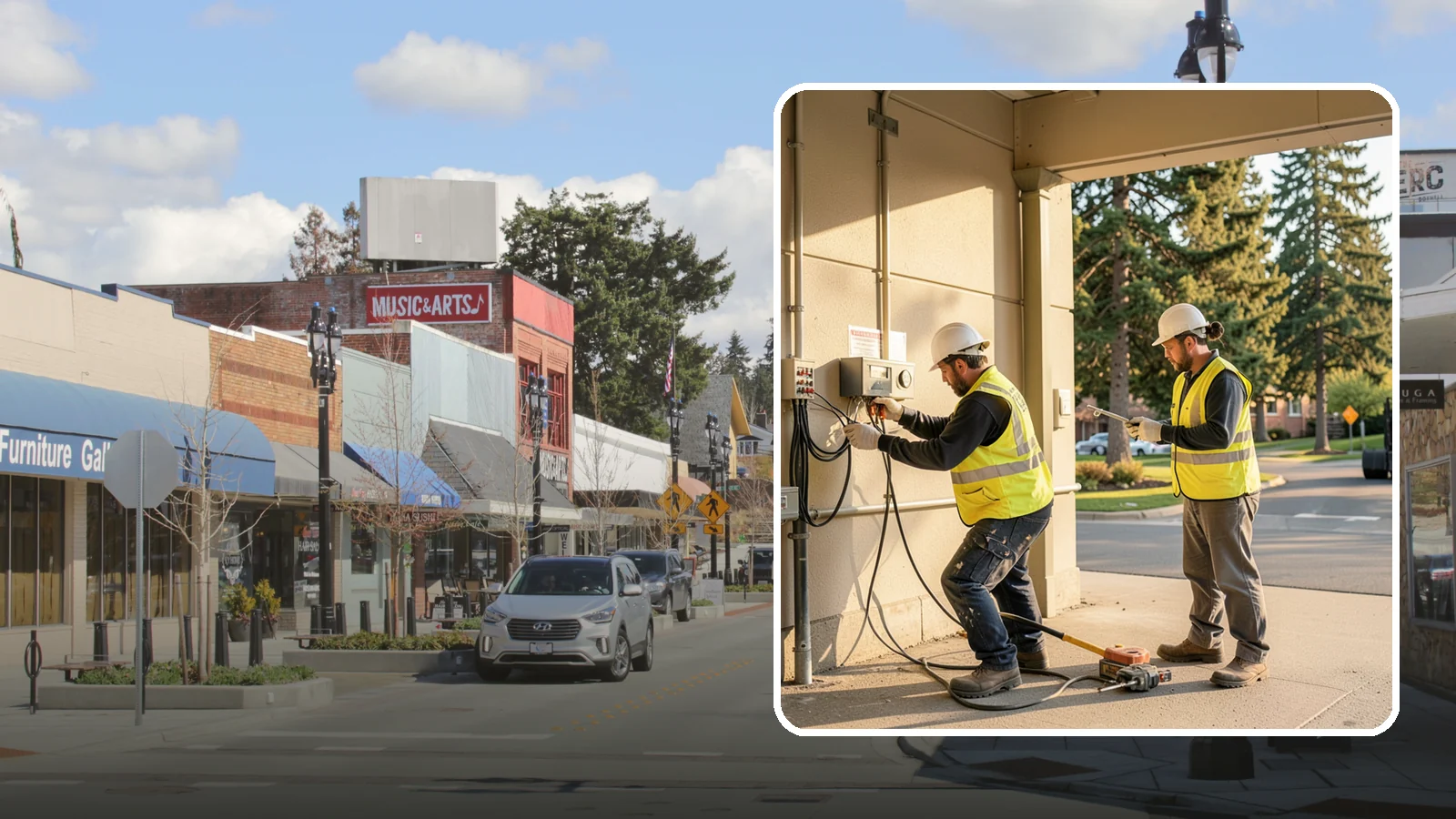 Minor Electrical Repairs in Bothell, King County, WA - Address failed lighting, outlets, and circuits in public buildings safely and to code with licensed electricians.