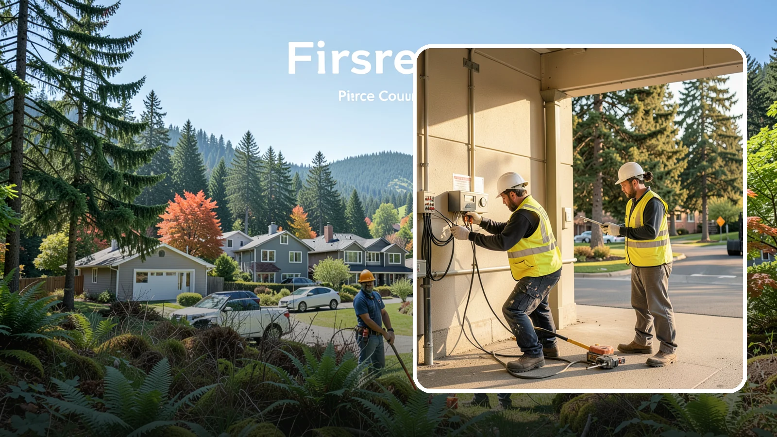 Minor Electrical Repairs in Fircrest, Pierce County, WA - Address failed lighting, outlets, and circuits in public buildings safely and to code with licensed electricians.