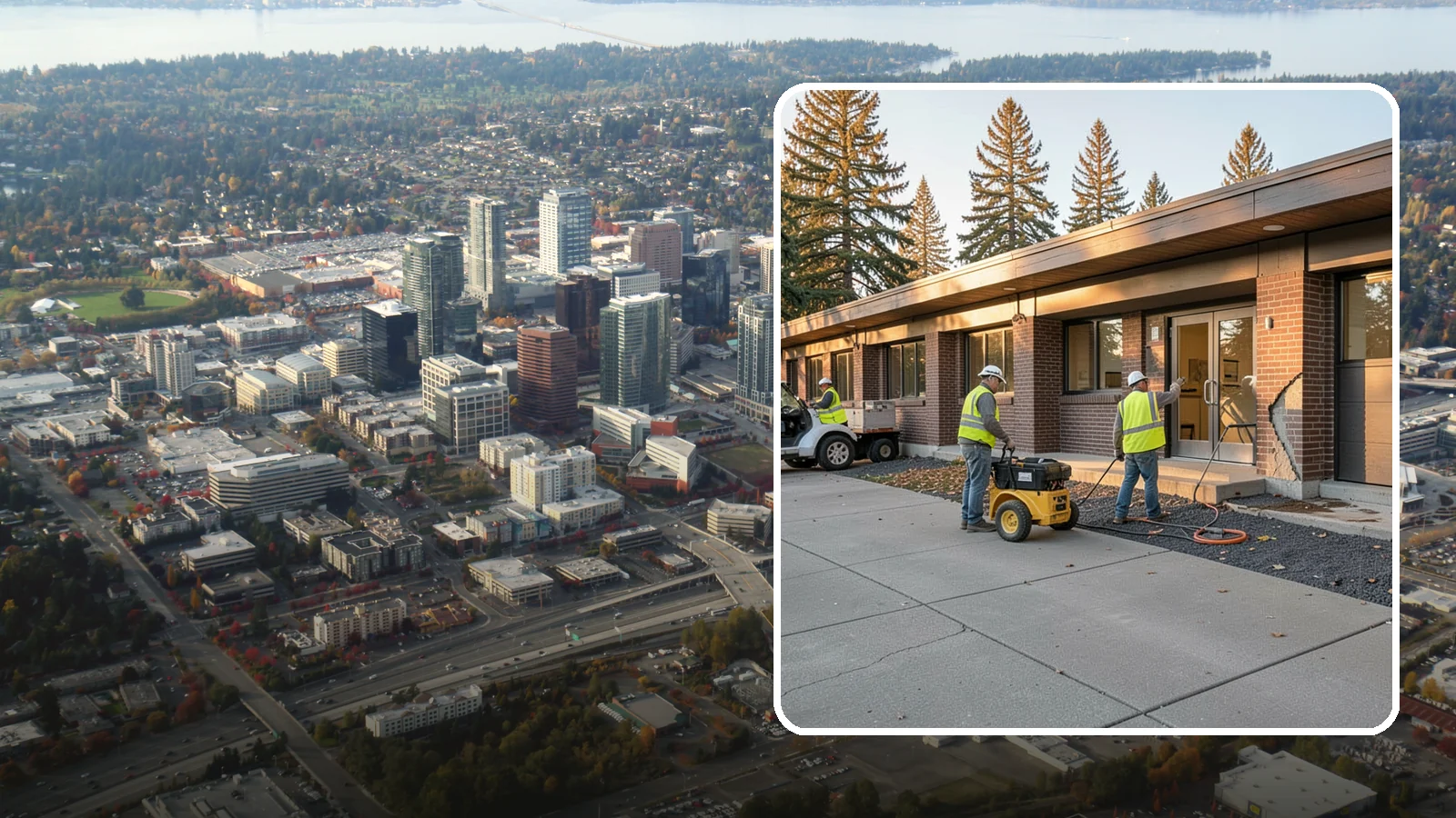 Minor Exterior Repairs in Bellevue, King County, WA - Small-scale exterior repairs that address wear and damage before it escalates at public buildings.