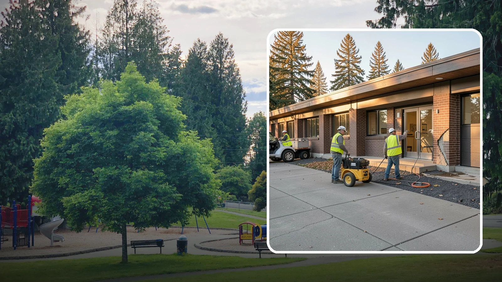 Minor Exterior Repairs in Bonney Lake, Pierce County, WA - Small-scale exterior repairs that address wear and damage before it escalates at public buildings.