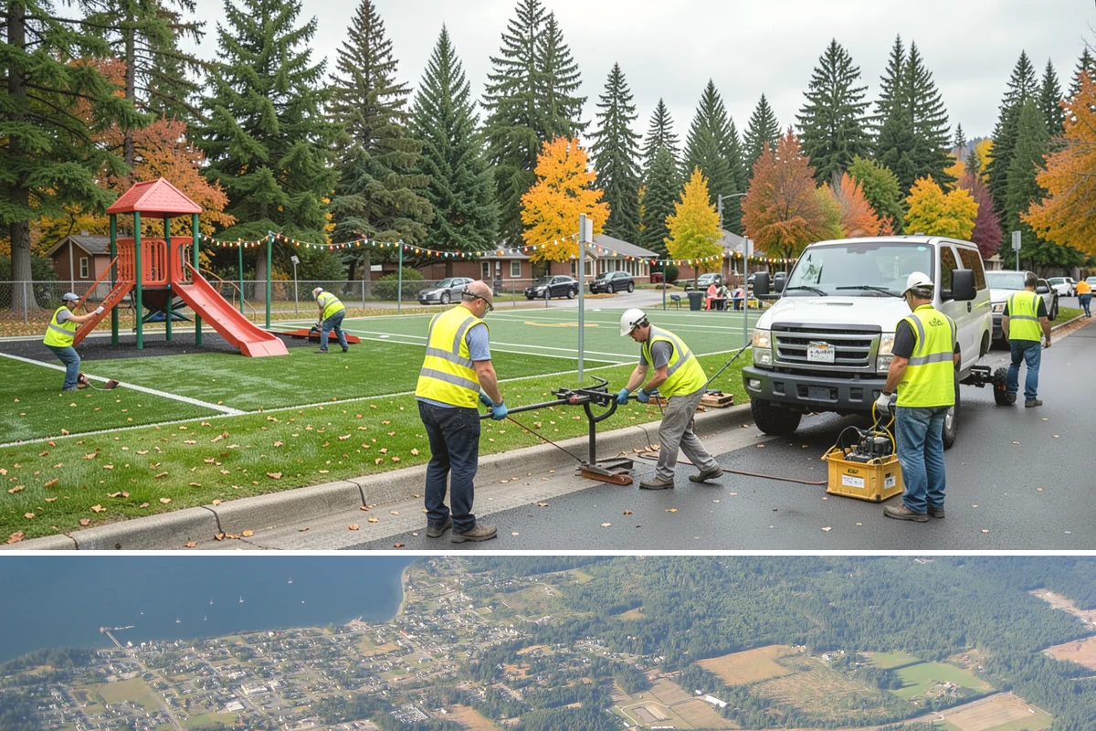 Minor Exterior Repairs in Coupeville, Island County, WA - Minor repairs are handled year-round, with moisture-related items prioritized ahead of the wet season.