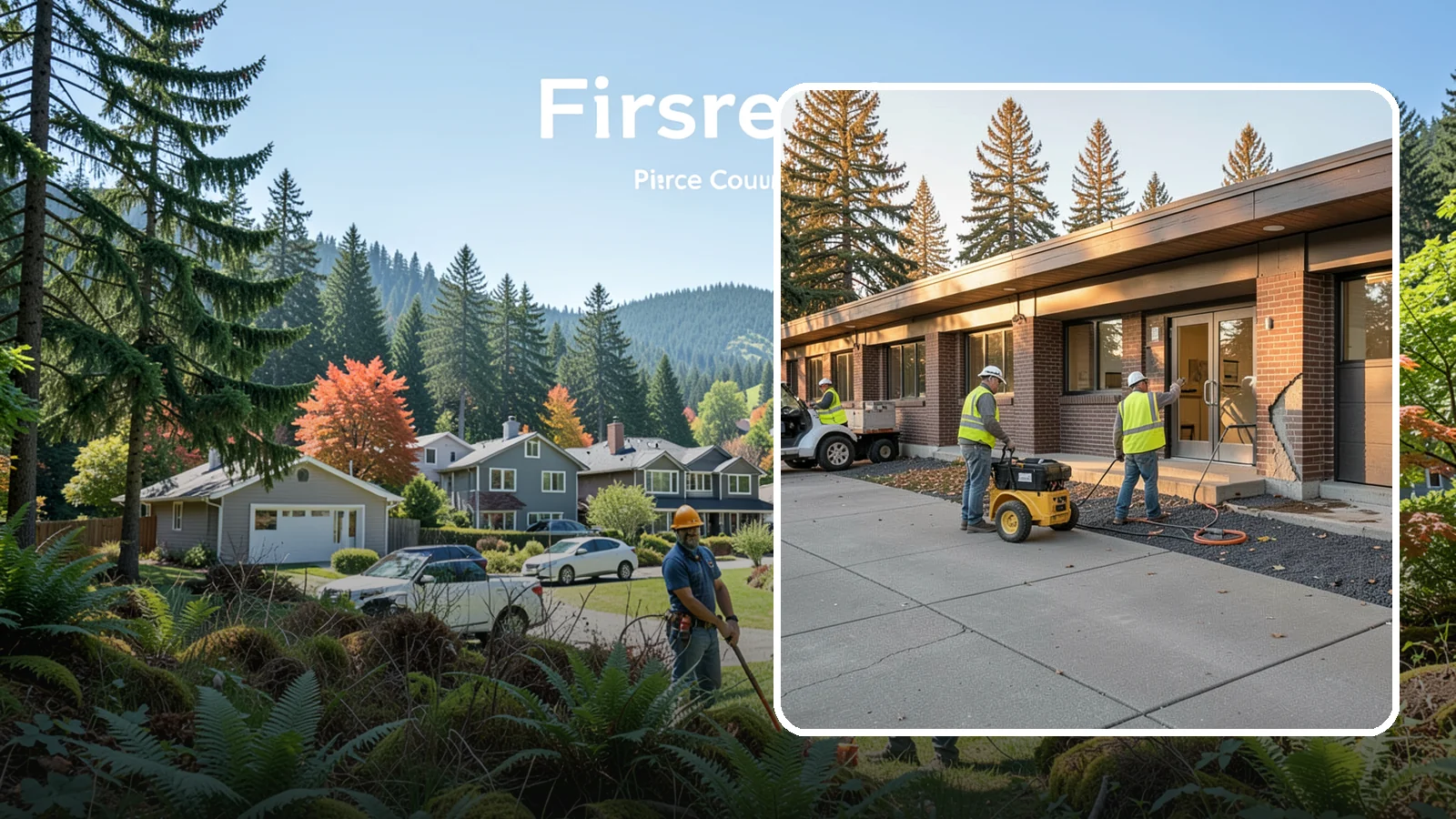 Minor Exterior Repairs in Fircrest, Pierce County, WA - Small-scale exterior repairs that address wear and damage before it escalates at public buildings.
