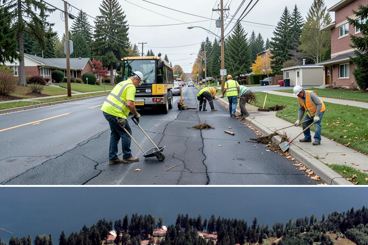 Minor Exterior Repairs in Lakewood, Pierce County, WA - Minor repairs are handled year-round, with moisture-related items prioritized ahead of the wet season.
