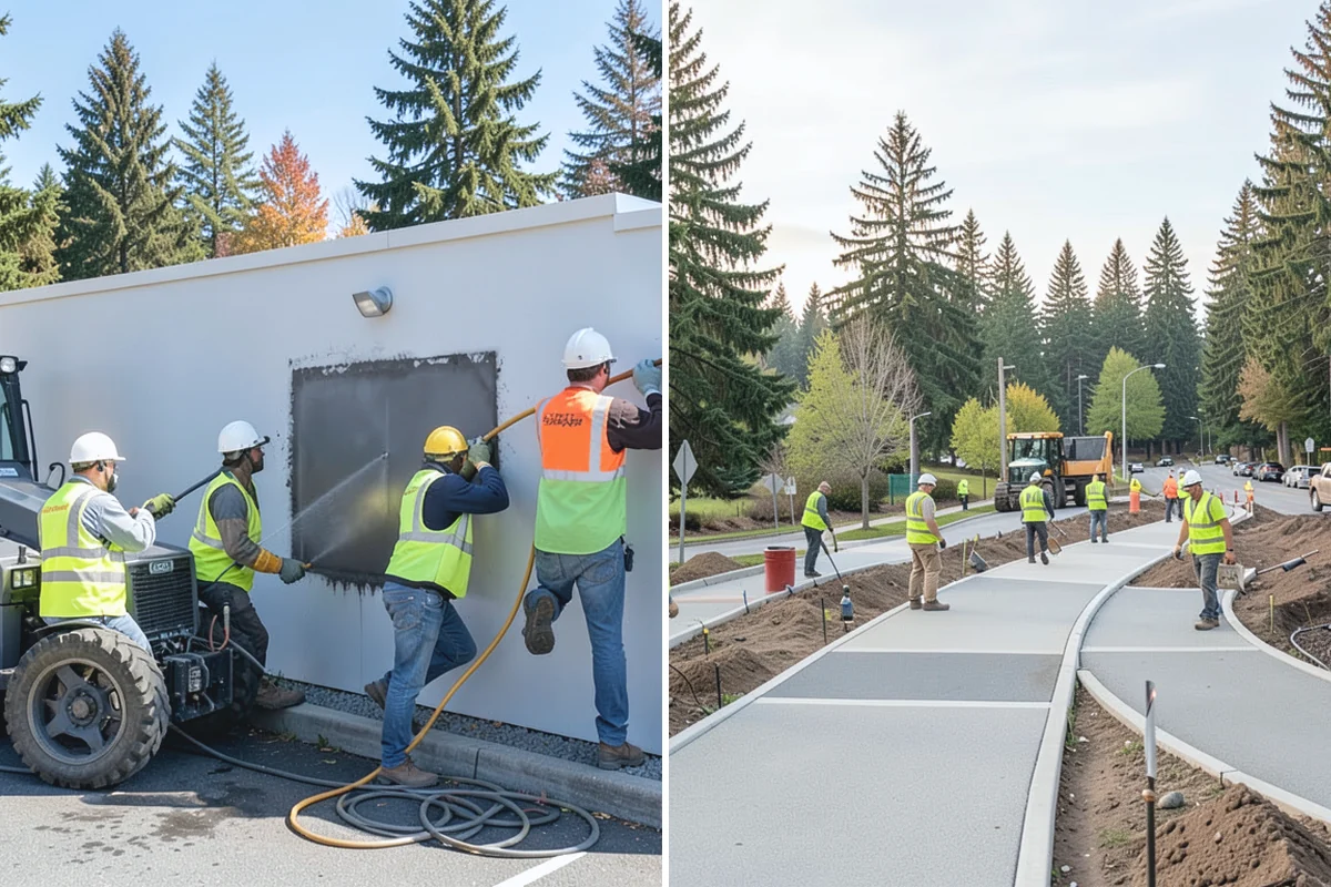 Minor Exterior Repairs in Medina, King County, WA - Inspect and compile a list of exterior defects
