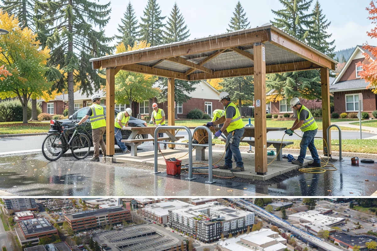 Minor Exterior Repairs in Redmond, King County, WA - Minor repairs are handled year-round, with moisture-related items prioritized ahead of the wet season.