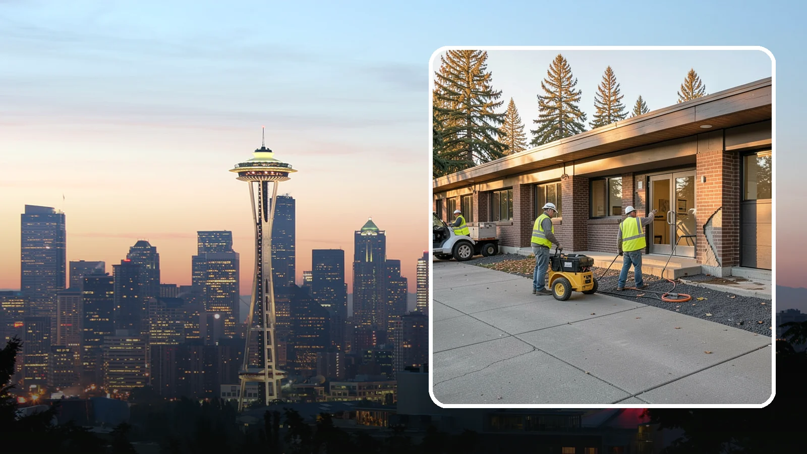 Minor Exterior Repairs in Seattle, King County, WA - Small-scale exterior repairs that address wear and damage before it escalates at public buildings.