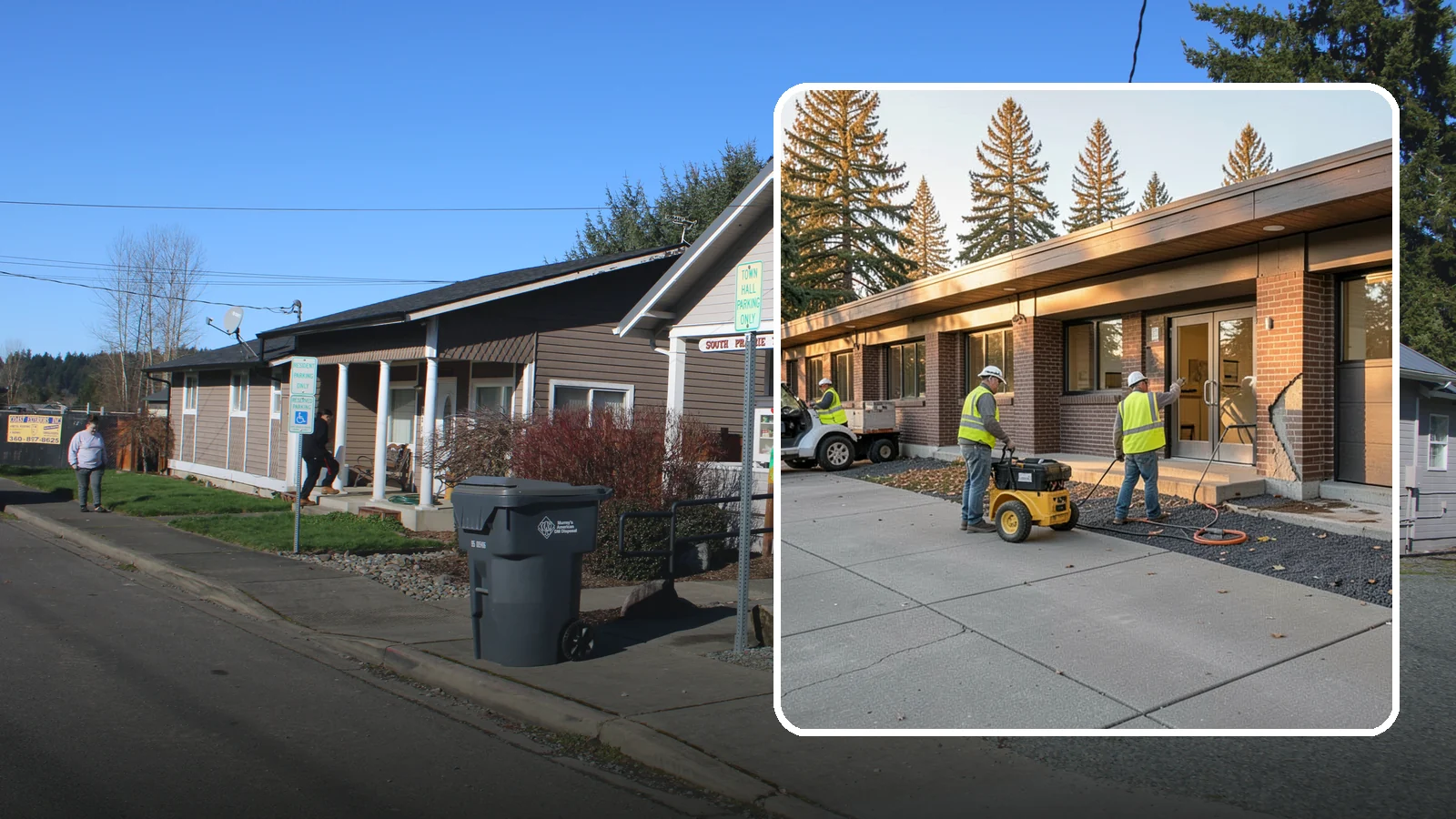 Minor Exterior Repairs in South Prairie, Pierce County, WA - Small-scale exterior repairs that address wear and damage before it escalates at public buildings.
