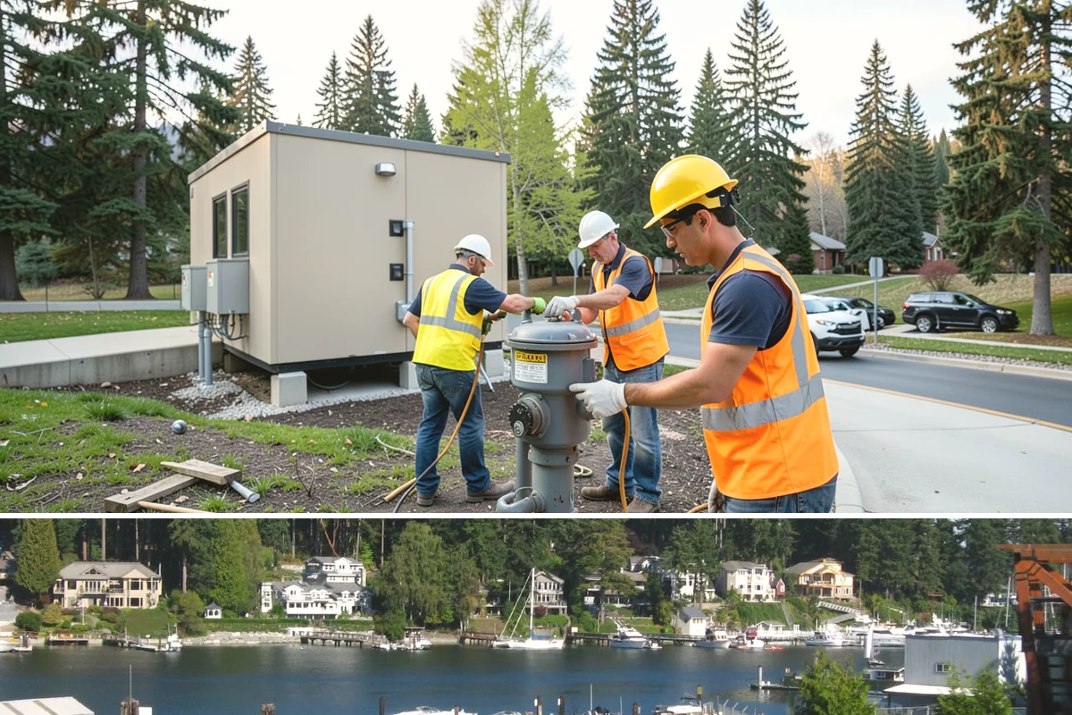 Minor Plumbing Repairs in Gig Harbor, Pierce County, WA - Freeze events in winter drive urgent demand for burst-line and frozen-fixture repairs at public facilities.