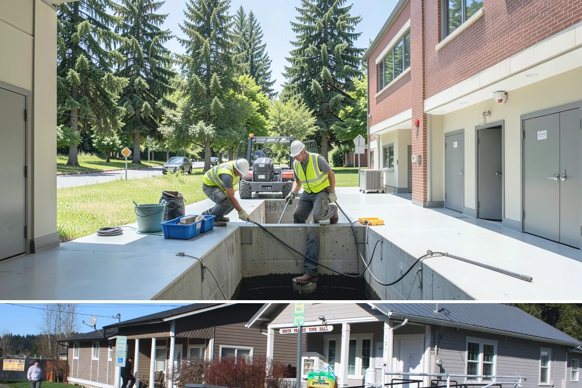 Minor Plumbing Repairs in South Prairie, Pierce County, WA - Freeze events in winter drive urgent demand for burst-line and frozen-fixture repairs at public facilities.