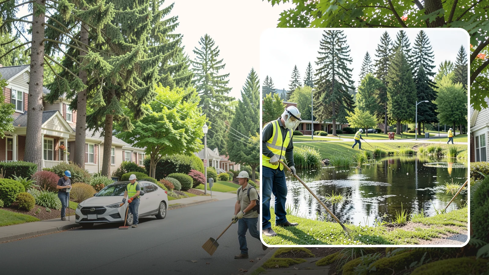 Mosquito Abatement in Beaux Arts Village, King County, WA - Mosquito abatement that reduces breeding and biting pressure around public water features and open space.