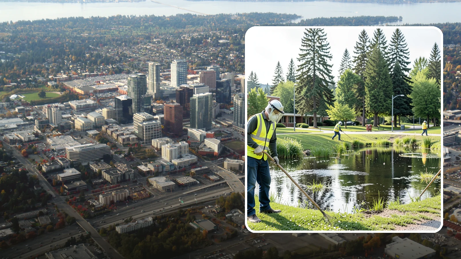 Mosquito Abatement in Bellevue, King County, WA - Mosquito abatement that reduces breeding and biting pressure around public water features and open space.