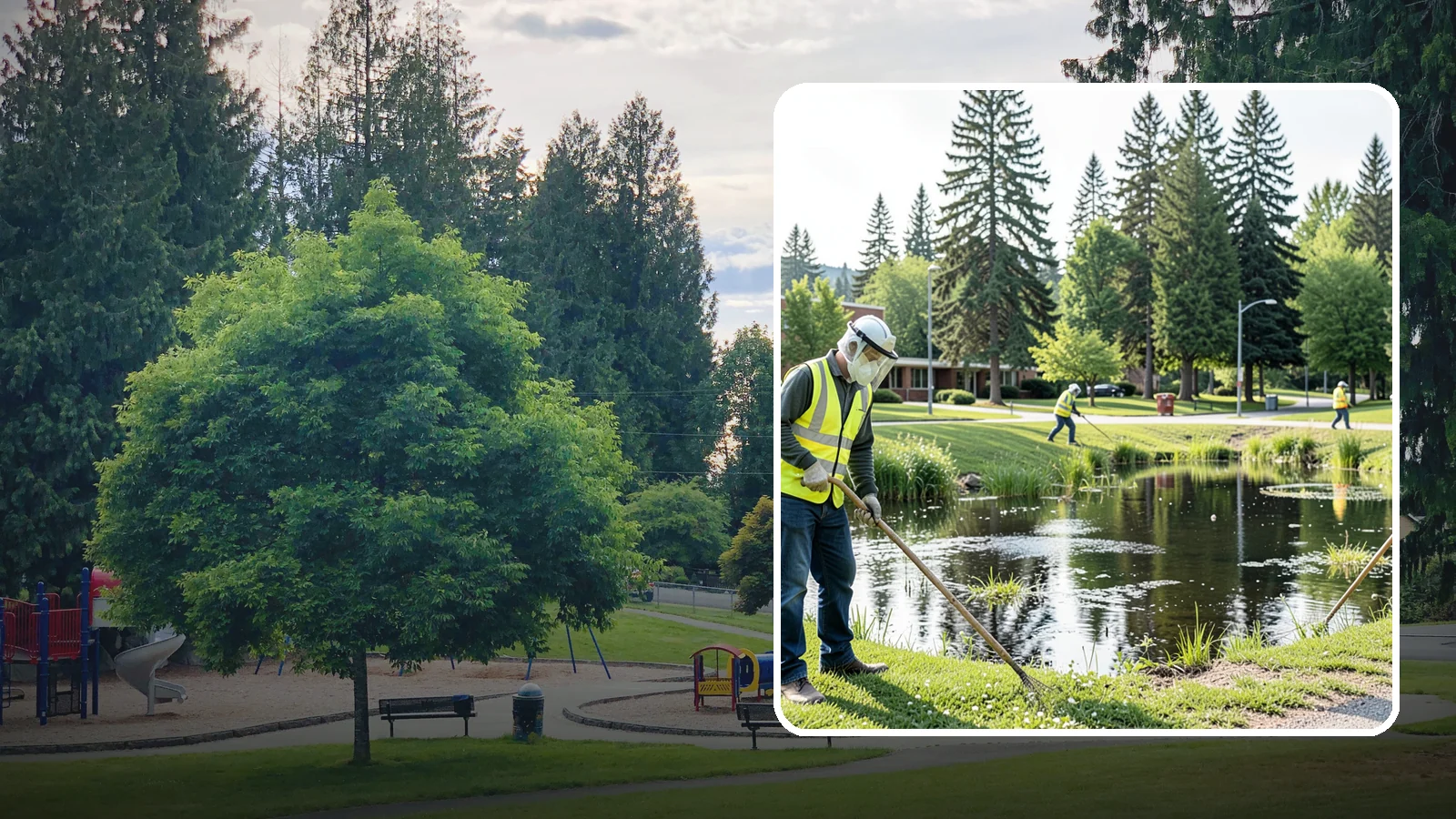 Mosquito Abatement in Bonney Lake, Pierce County, WA - Mosquito abatement that reduces breeding and biting pressure around public water features and open space.