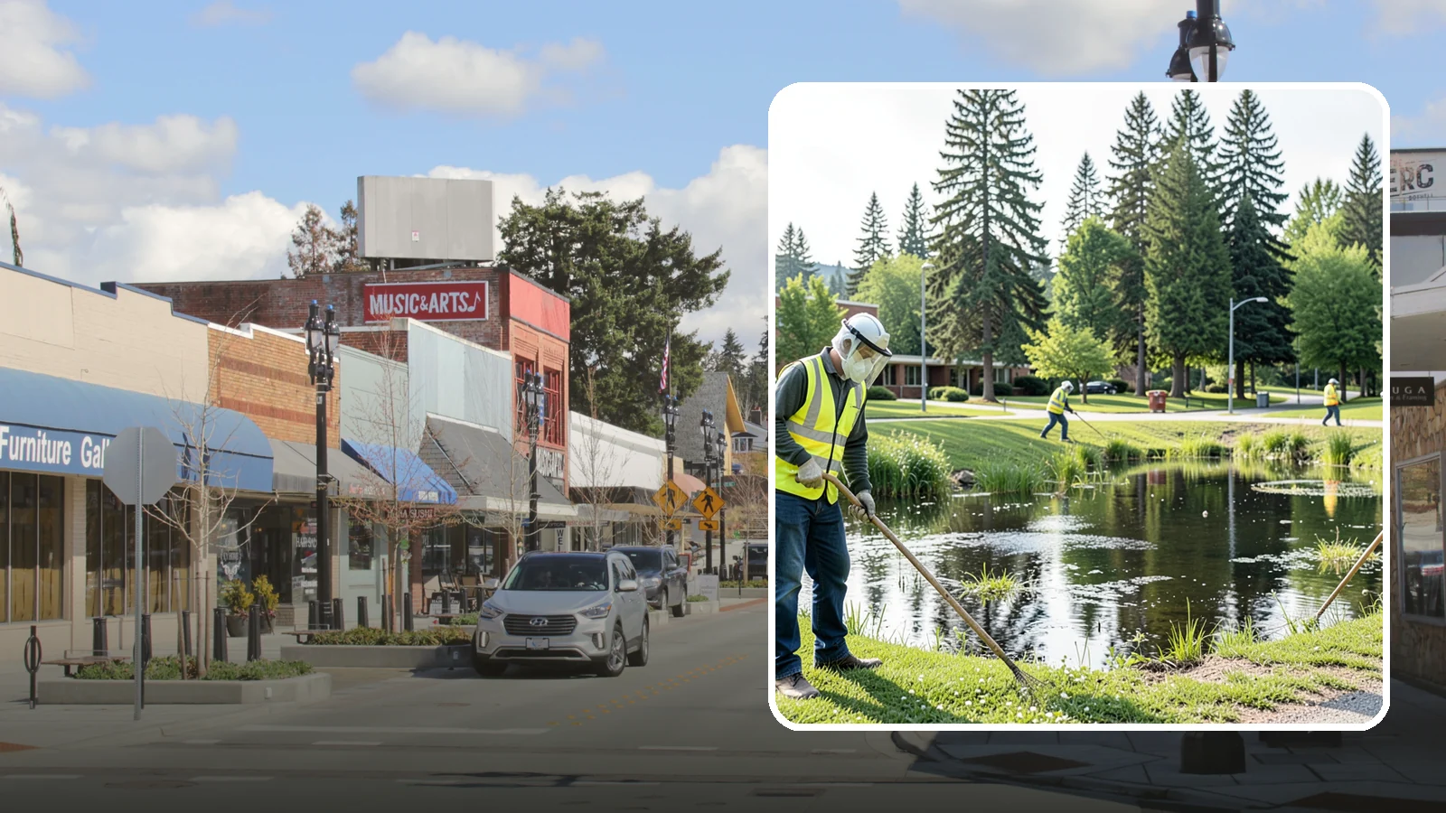 Mosquito Abatement in Bothell, King County, WA - Mosquito abatement that reduces breeding and biting pressure around public water features and open space.