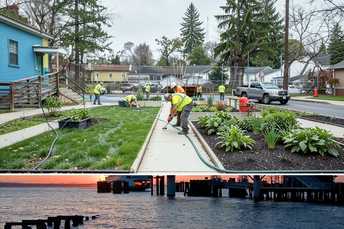 Mosquito Abatement in Edmonds, Snohomish County, WA - Treatment ramps up from late spring through summer when warm standing water drives mosquito breeding.