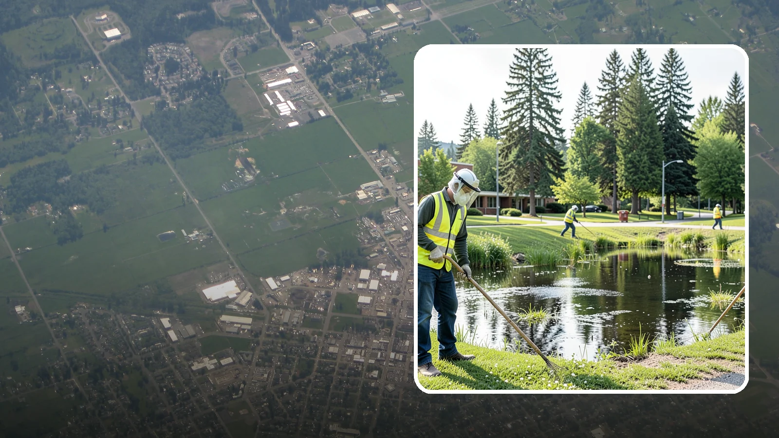 Mosquito Abatement in Enumclaw, King County, WA - Mosquito abatement that reduces breeding and biting pressure around public water features and open space.
