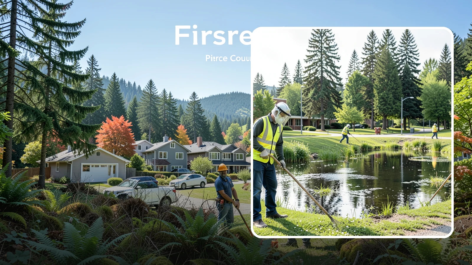 Mosquito Abatement in Fircrest, Pierce County, WA - Mosquito abatement that reduces breeding and biting pressure around public water features and open space.