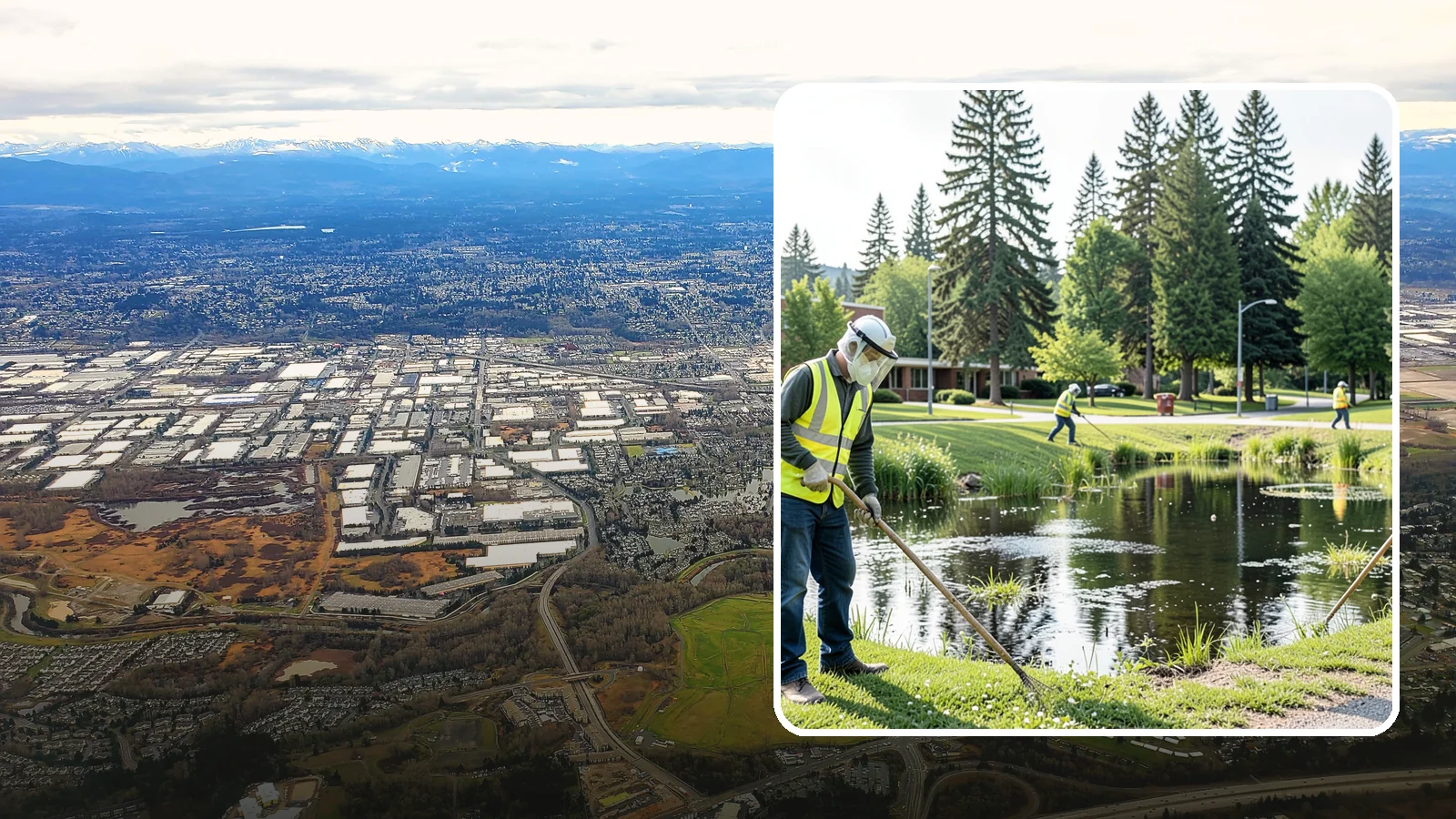 Mosquito Abatement in Kent, King County, WA - Mosquito abatement that reduces breeding and biting pressure around public water features and open space.