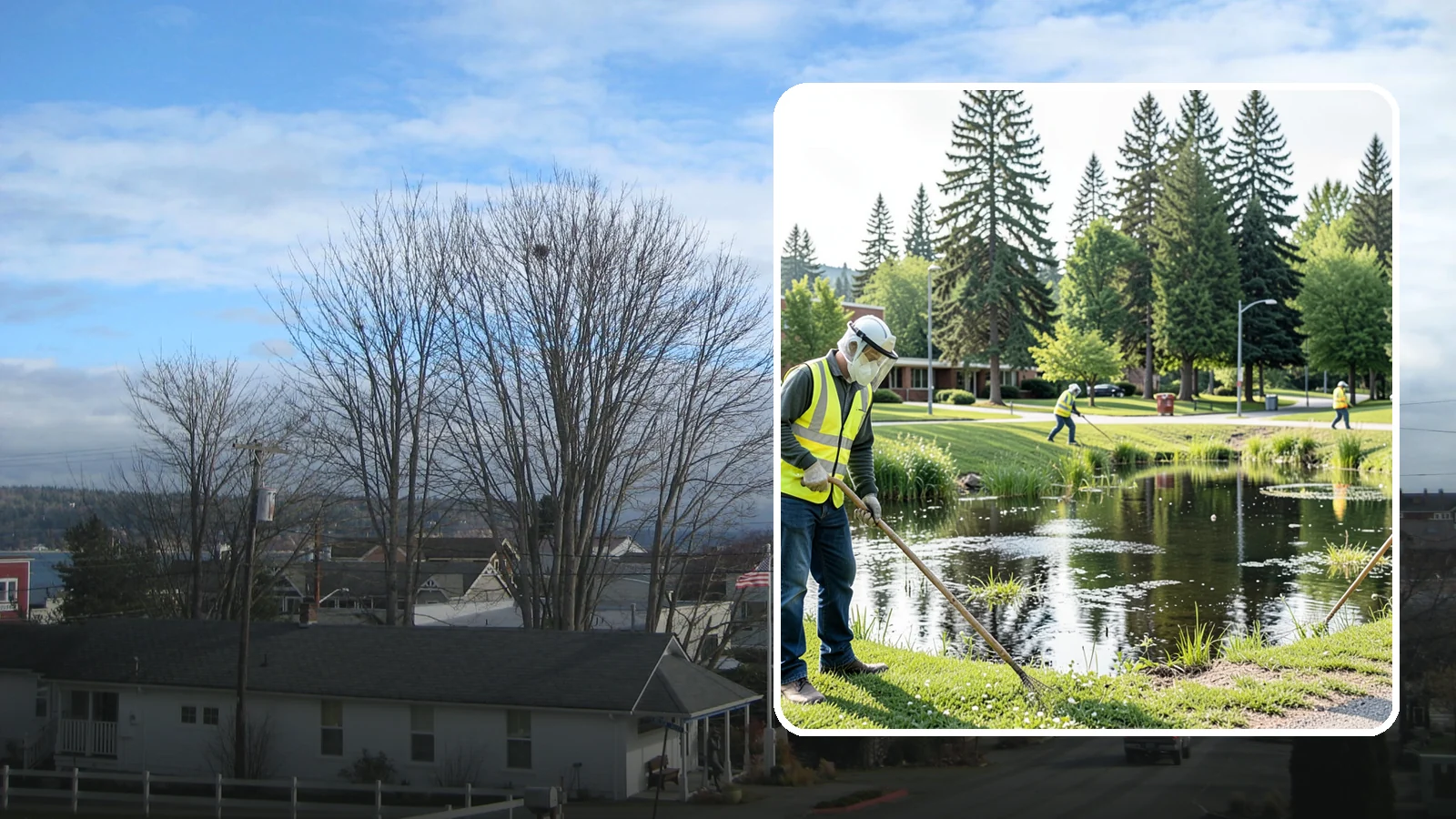 Mosquito Abatement in Langley, Island County, WA - Mosquito abatement that reduces breeding and biting pressure around public water features and open space.