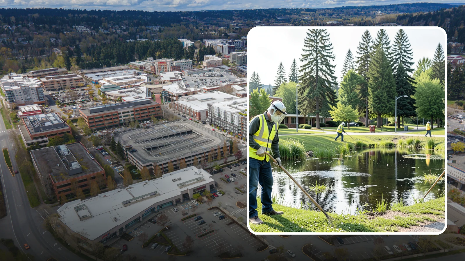 Mosquito Abatement in Redmond, King County, WA - Mosquito abatement that reduces breeding and biting pressure around public water features and open space.