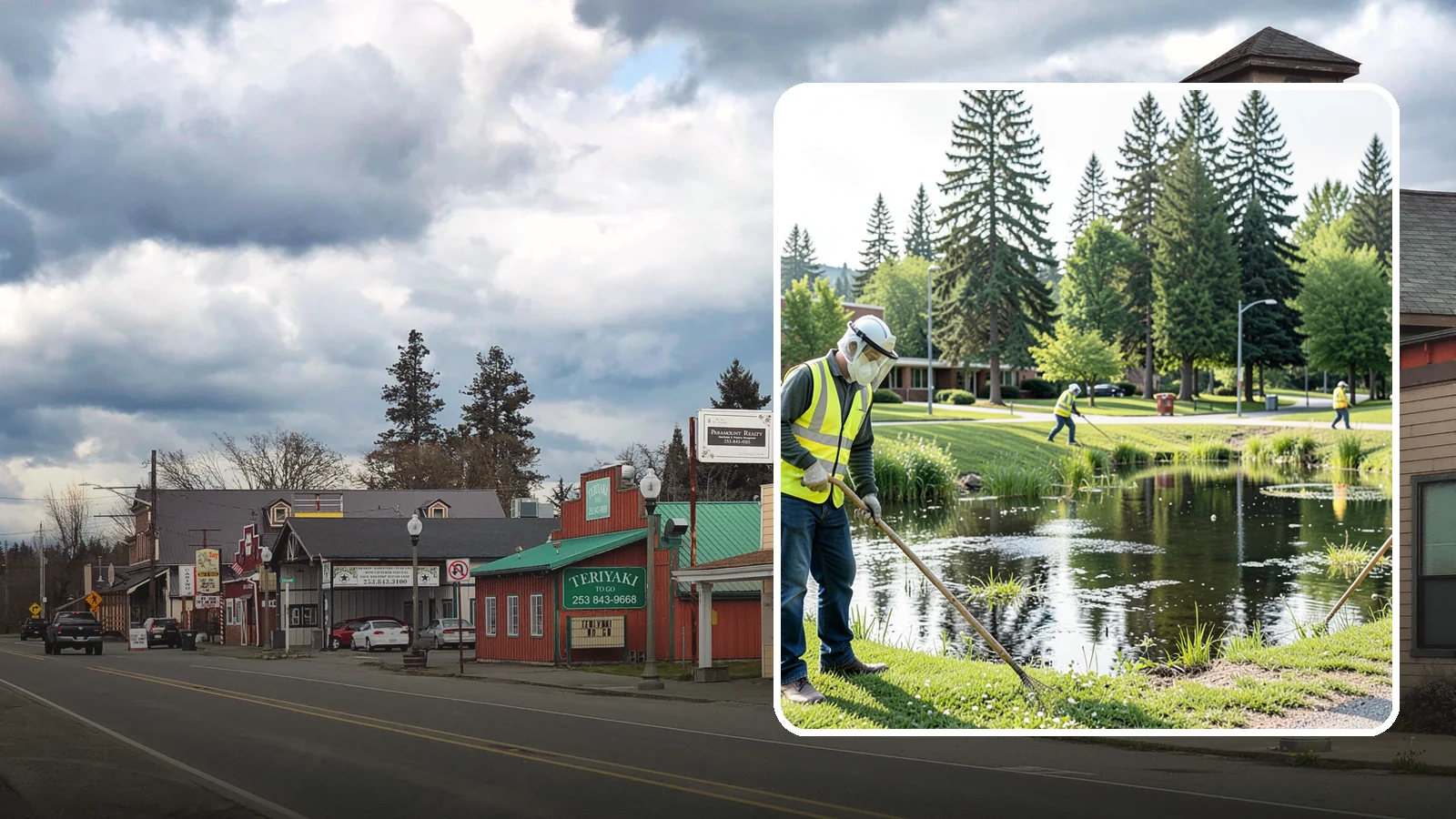 Mosquito Abatement in Roy, Pierce County, WA - Mosquito abatement that reduces breeding and biting pressure around public water features and open space.