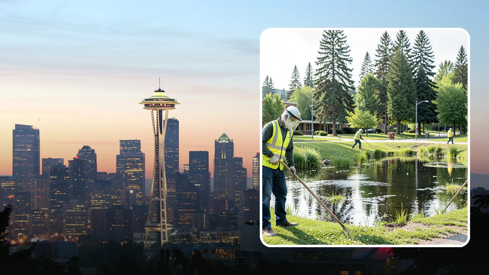 Mosquito Abatement in Seattle, King County, WA - Mosquito abatement that reduces breeding and biting pressure around public water features and open space.