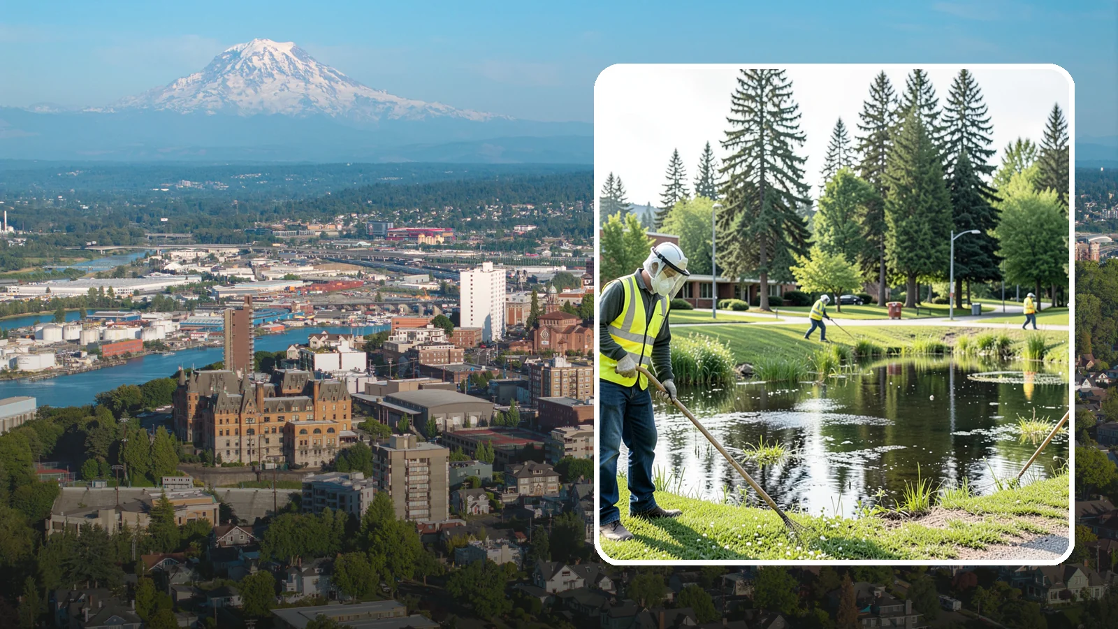 Mosquito Abatement in Tacoma, Pierce County, WA - Mosquito abatement that reduces breeding and biting pressure around public water features and open space.