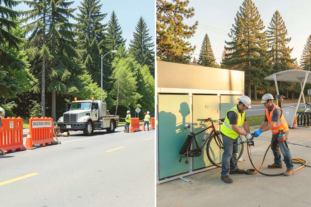 Mower Fleet Servicing in Algona, King County, WA - Collect the mower fleet for inspection
