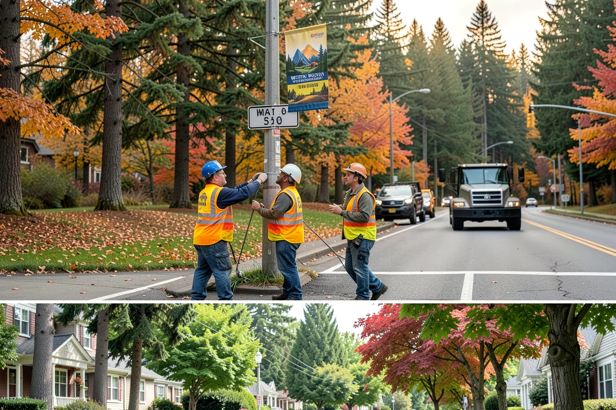 Mower Fleet Servicing in Beaux Arts Village, King County, WA - The heaviest servicing happens in late winter and early spring to ready the fleet before growth accelerates.