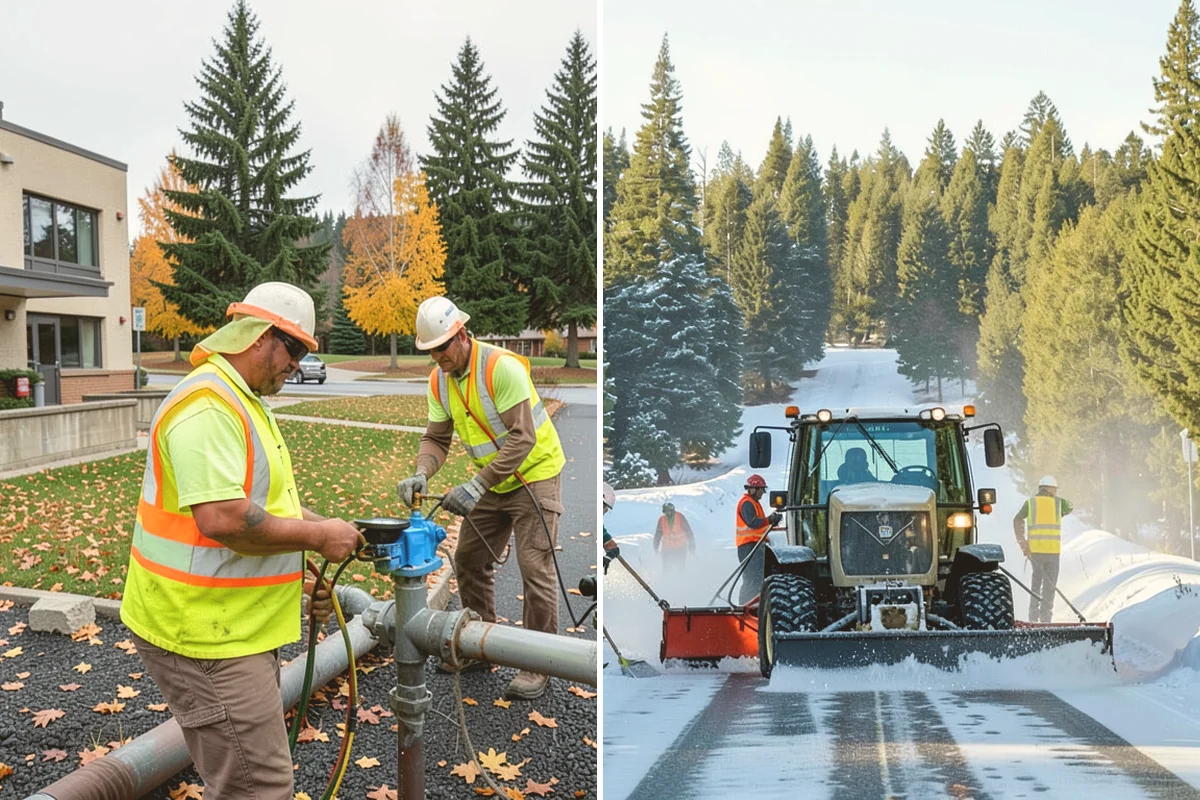 Mower Fleet Servicing in Bothell, King County, WA - Collect the mower fleet for inspection