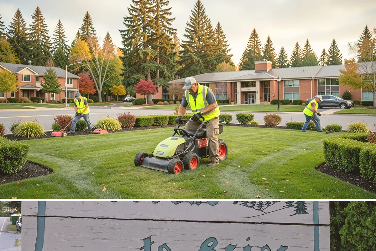 Mower Fleet Servicing in Brier, Snohomish County, WA - The heaviest servicing happens in late winter and early spring to ready the fleet before growth accelerates.