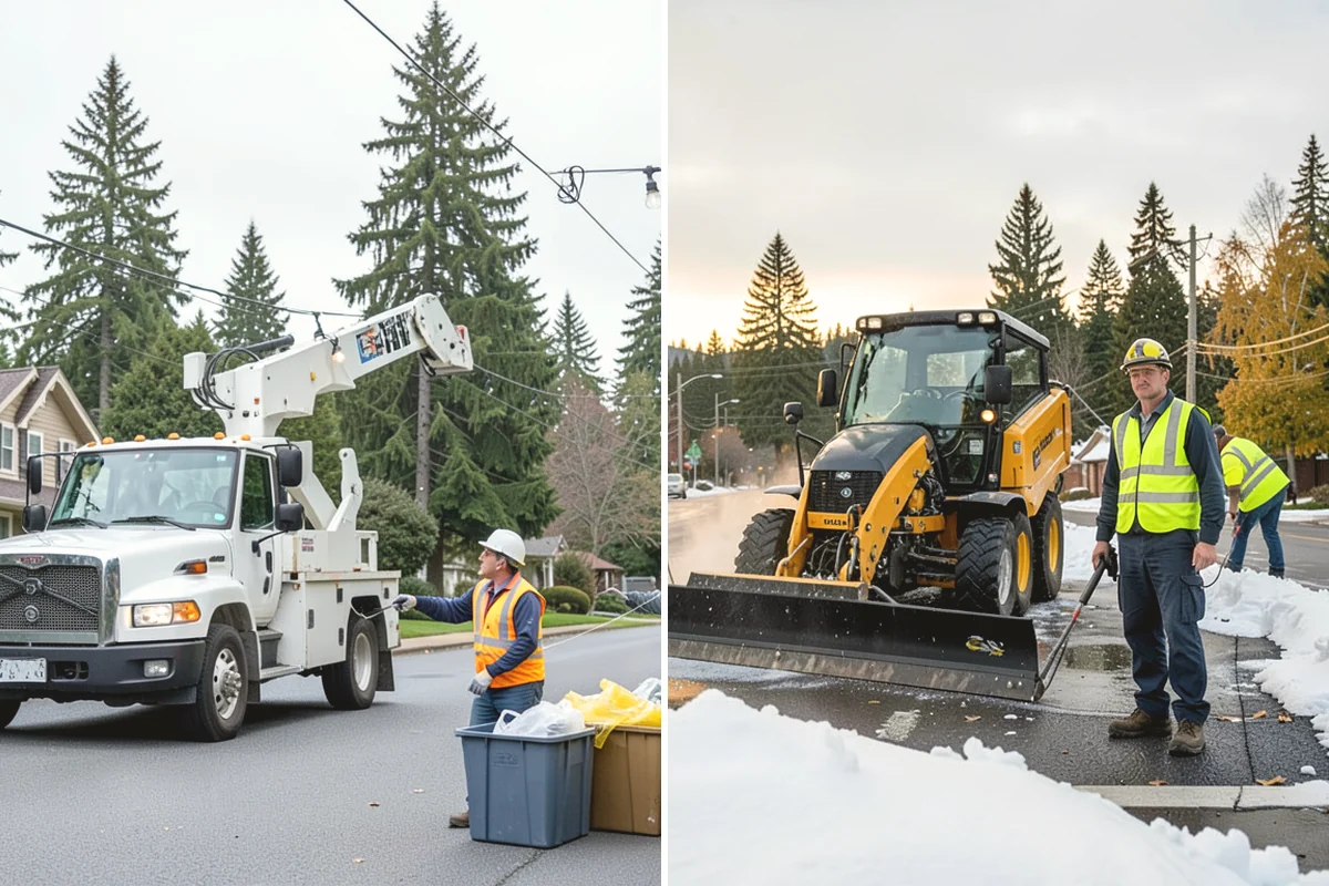 Mower Fleet Servicing in Burlington, Skagit County, WA - Collect the mower fleet for inspection