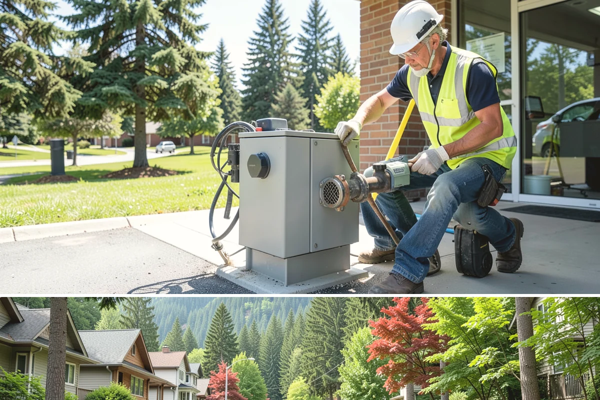 Mower Fleet Servicing in Darrington, Snohomish County, WA - The heaviest servicing happens in late winter and early spring to ready the fleet before growth accelerates.
