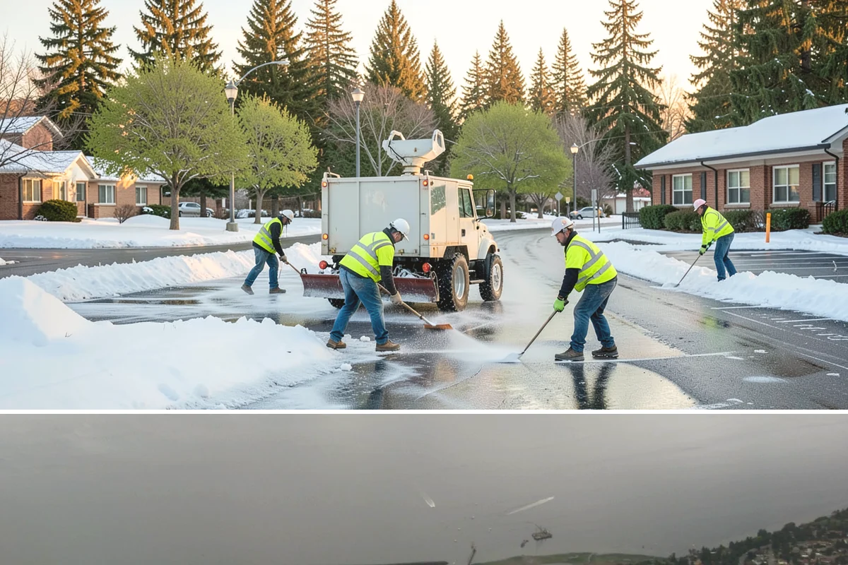 Mower Fleet Servicing in Des Moines, King County, WA - The heaviest servicing happens in late winter and early spring to ready the fleet before growth accelerates.