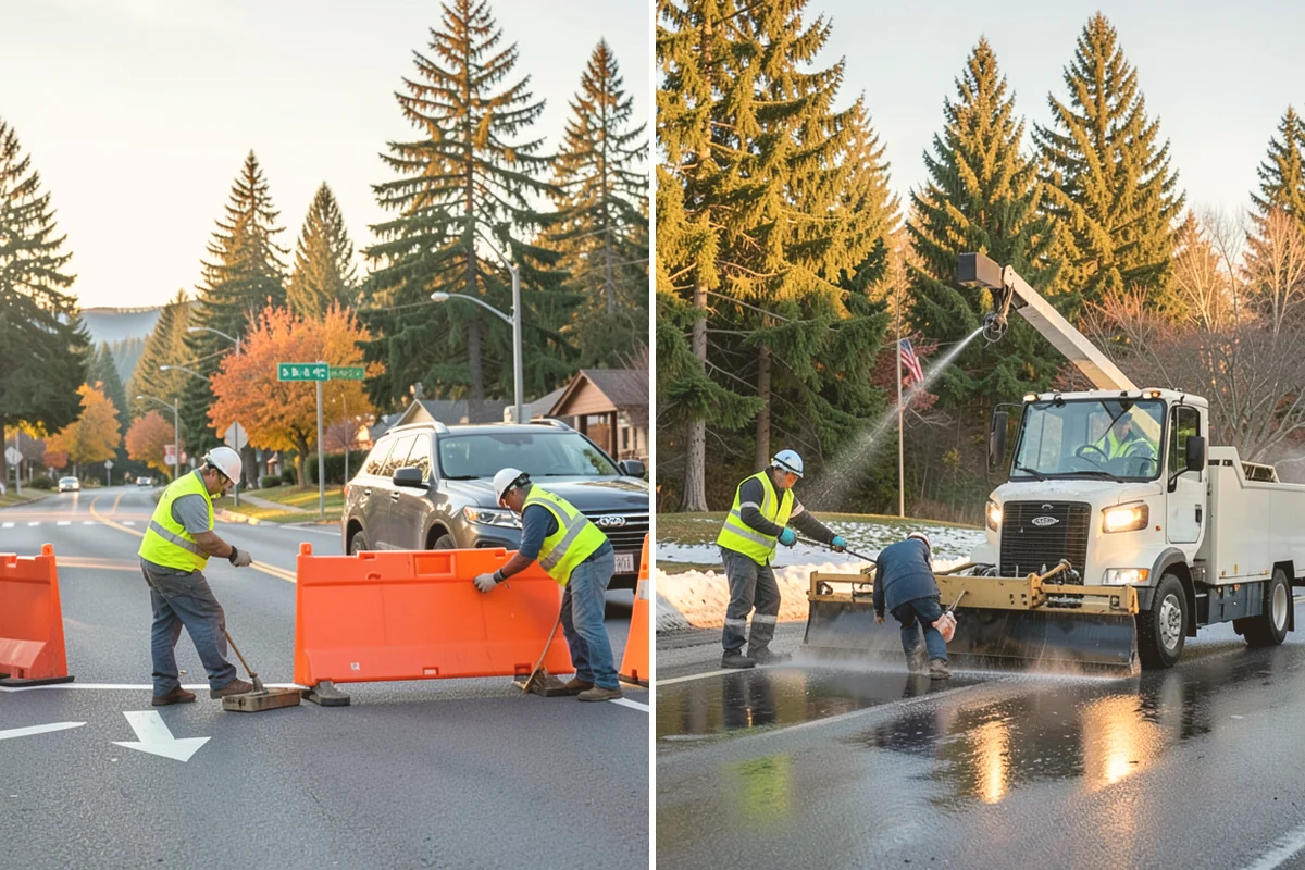 Mower Fleet Servicing in Edmonds, Snohomish County, WA - Collect the mower fleet for inspection