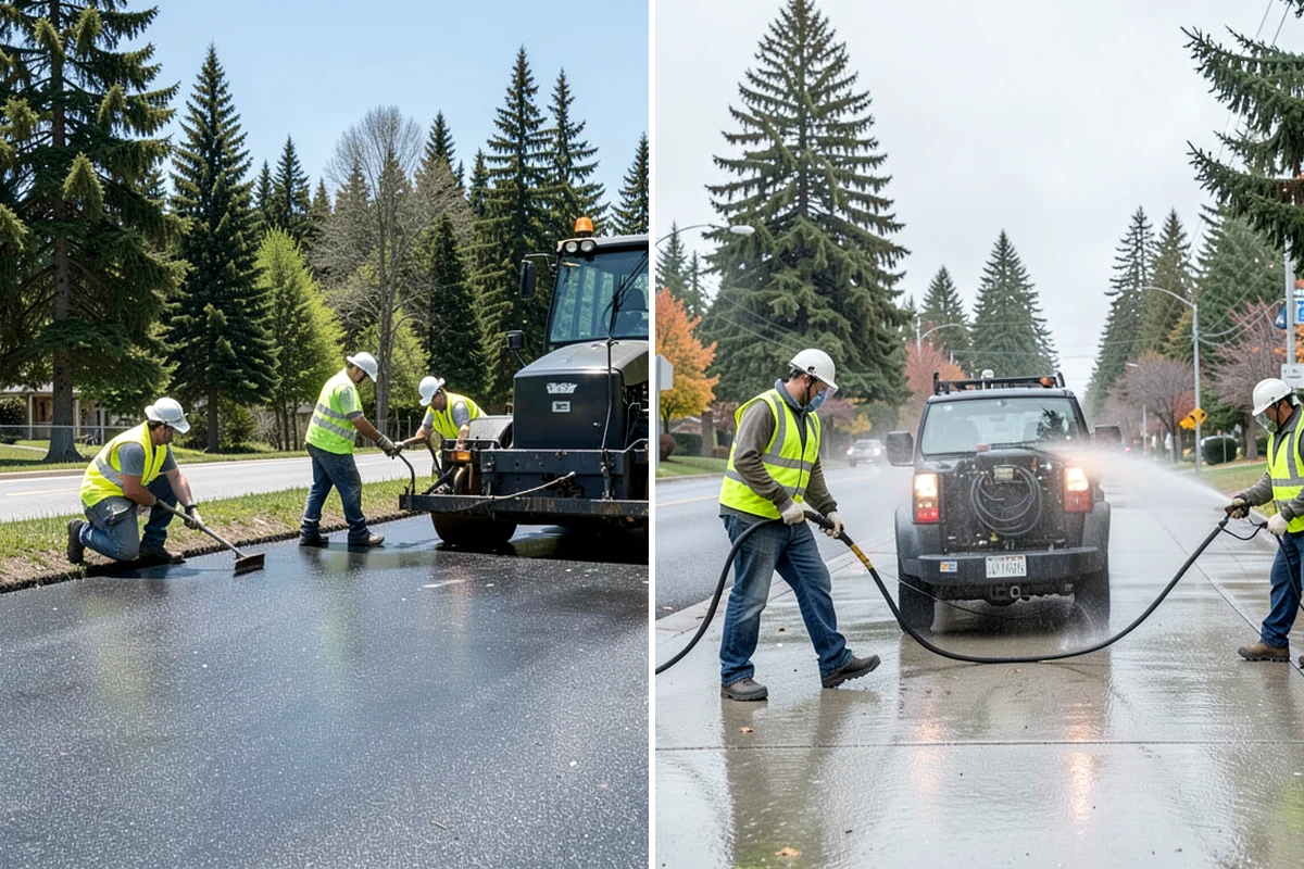 Mower Fleet Servicing in Enumclaw, King County, WA - Collect the mower fleet for inspection