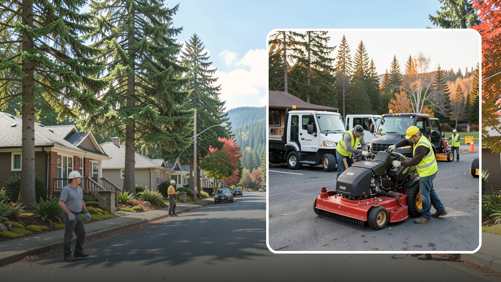 Mower Fleet Servicing in Hunts Point, King County, WA - Blade, deck, and engine service that keeps a mowing fleet cutting cleanly all season.