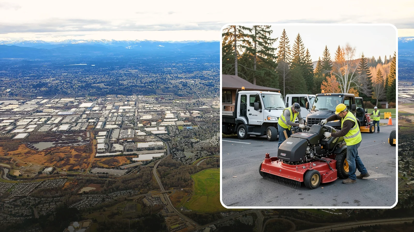 Mower Fleet Servicing in Kent, King County, WA - Blade, deck, and engine service that keeps a mowing fleet cutting cleanly all season.