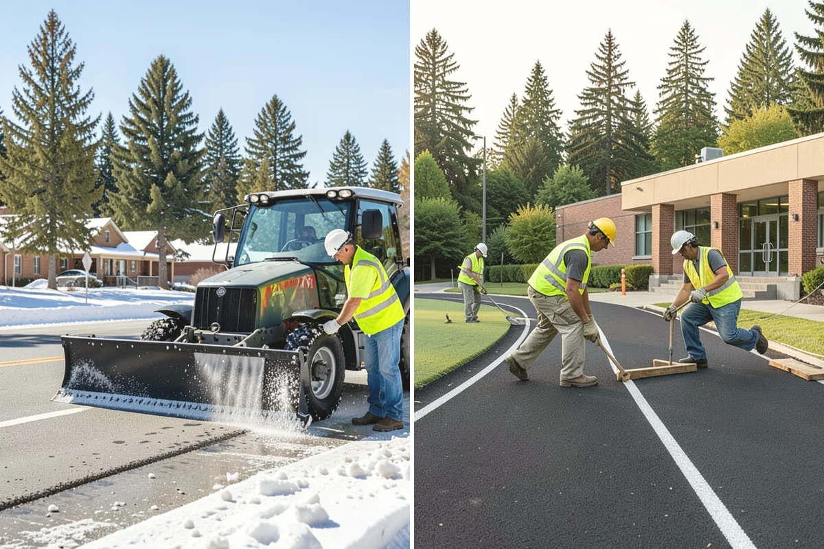 Mower Fleet Servicing in La Conner, Skagit County, WA - Collect the mower fleet for inspection