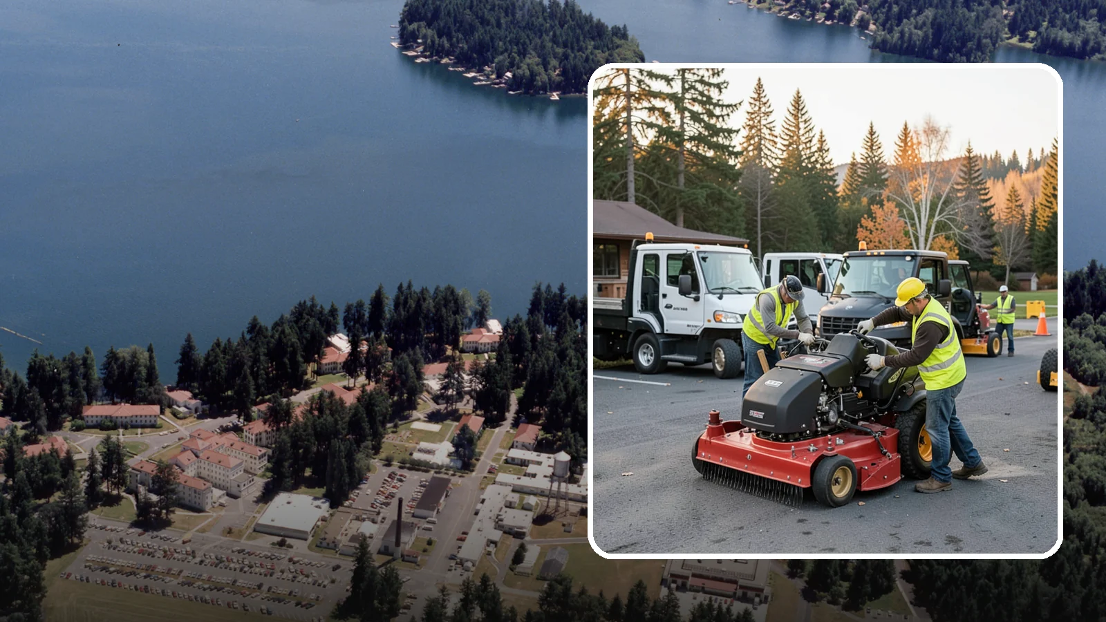 Mower Fleet Servicing in Lakewood, Pierce County, WA - Blade, deck, and engine service that keeps a mowing fleet cutting cleanly all season.