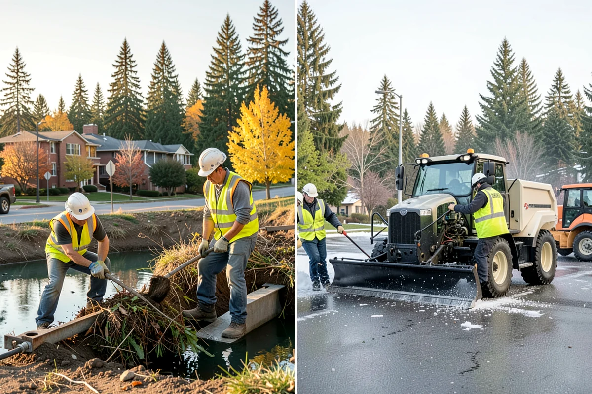 Mower Fleet Servicing in Lyman, Skagit County, WA - Collect the mower fleet for inspection
