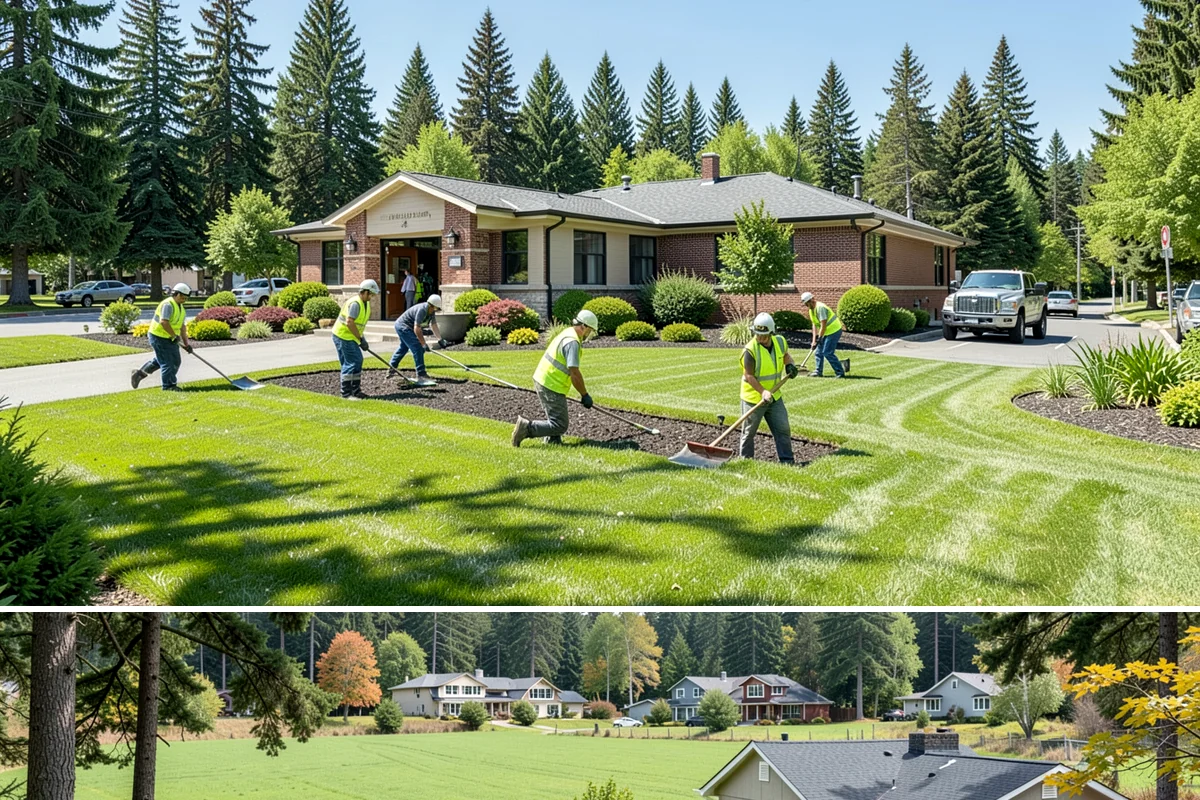 Mower Fleet Servicing in Lyman, Skagit County, WA - The heaviest servicing happens in late winter and early spring to ready the fleet before growth accelerates.