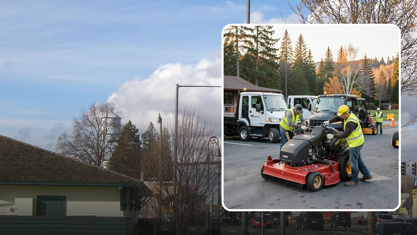 Mower Fleet Servicing in Marysville, Snohomish County, WA - Blade, deck, and engine service that keeps a mowing fleet cutting cleanly all season.