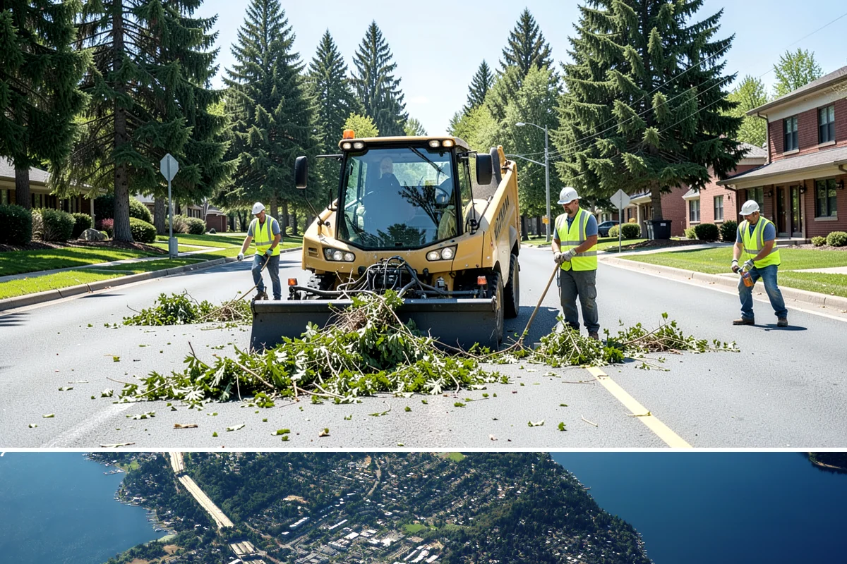 Mower Fleet Servicing in Mercer Island, King County, WA - The heaviest servicing happens in late winter and early spring to ready the fleet before growth accelerates.
