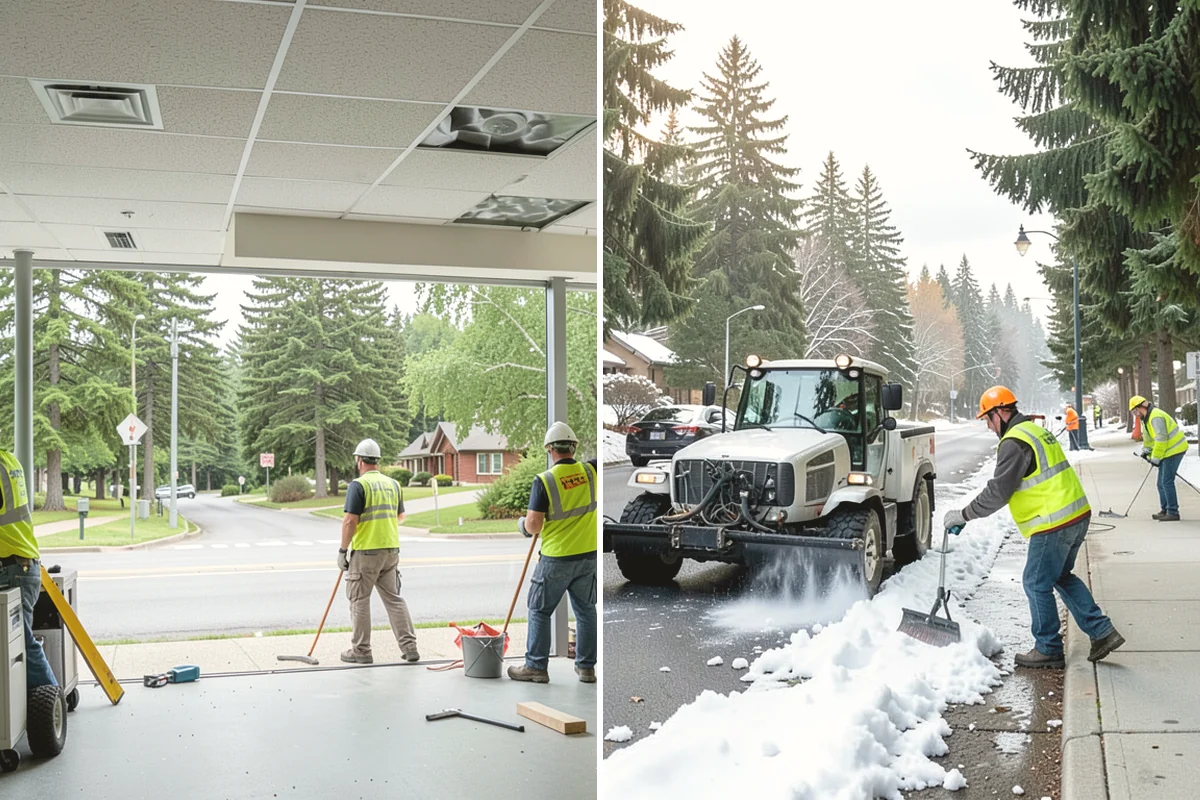 Mower Fleet Servicing in Monroe, Snohomish County, WA - Collect the mower fleet for inspection