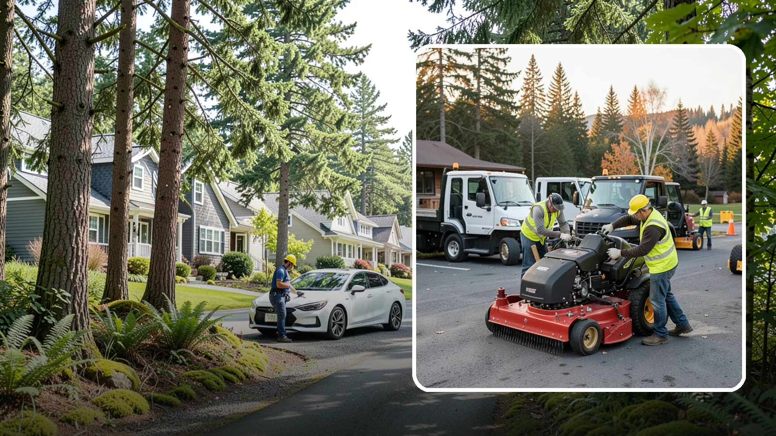 Mower Fleet Servicing in Normandy Park, King County, WA - Blade, deck, and engine service that keeps a mowing fleet cutting cleanly all season.