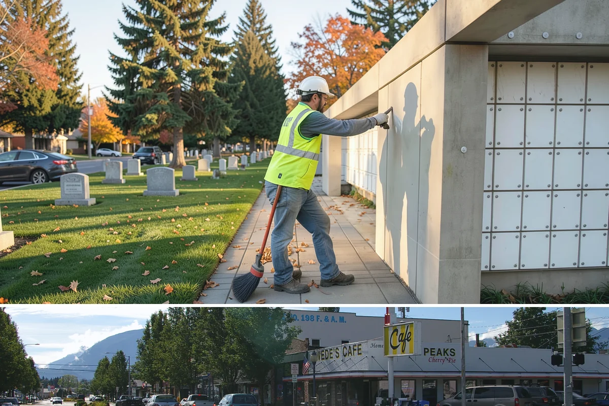 Mower Fleet Servicing in North Bend, King County, WA - The heaviest servicing happens in late winter and early spring to ready the fleet before growth accelerates.