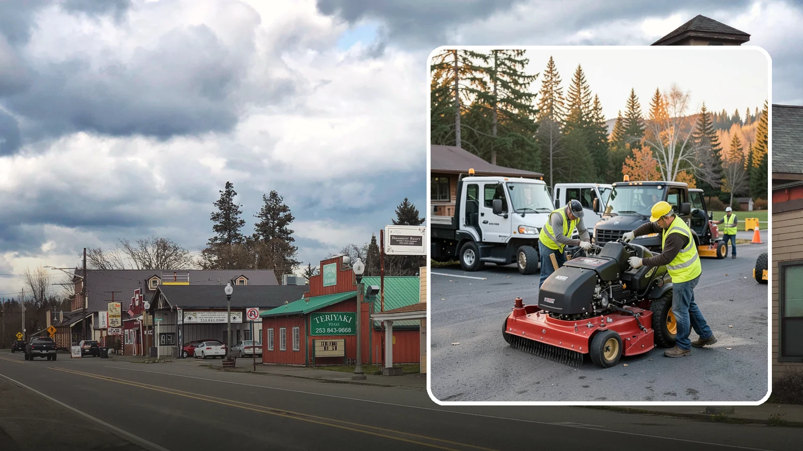Mower Fleet Servicing in Roy, Pierce County, WA - Blade, deck, and engine service that keeps a mowing fleet cutting cleanly all season.