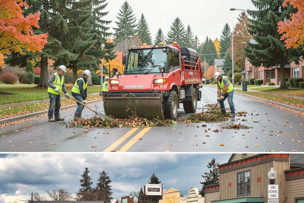 Mower Fleet Servicing in Roy, Pierce County, WA - The heaviest servicing happens in late winter and early spring to ready the fleet before growth accelerates.